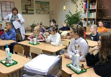 Лицейский день с партнерами.